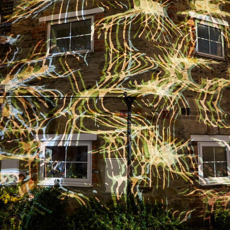 Celestial Brainstorm - Light sculpture pattern