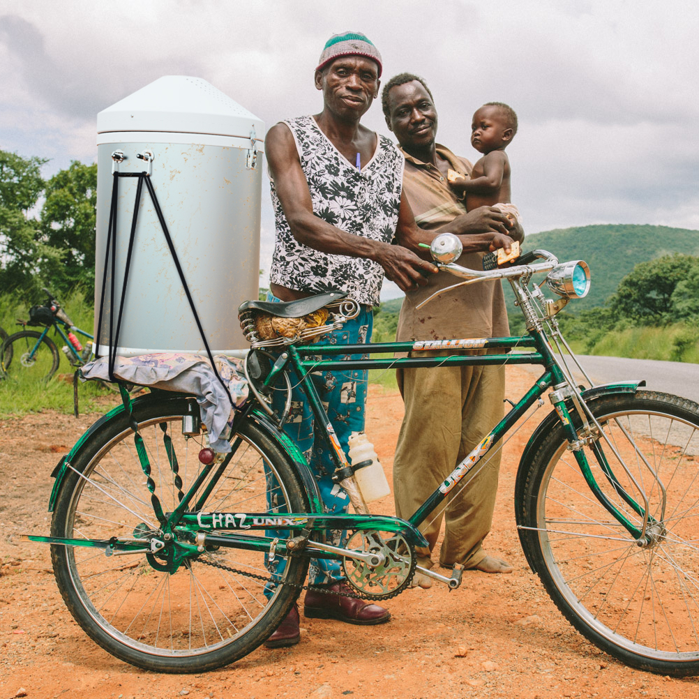 Bebardi - on bicycle