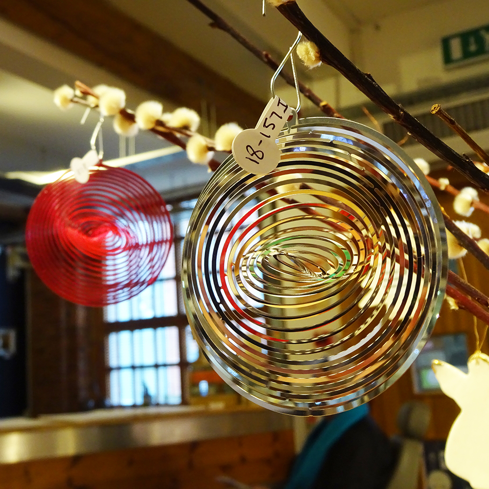 Spun Stainless Decorations